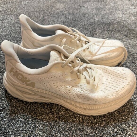 Hoka Shoes - Hoka Clifton 8 - Cream color